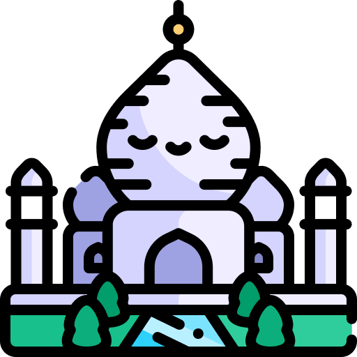 Taj mahal landmark architecture and city taj mahal icon