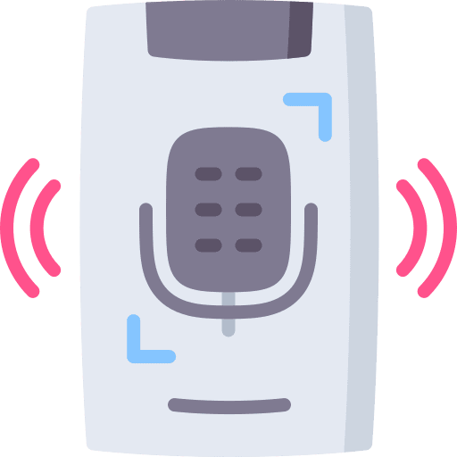 Voice control voice control languages translation icon