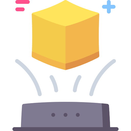 Augmented reality electronics vr glasses digital icon