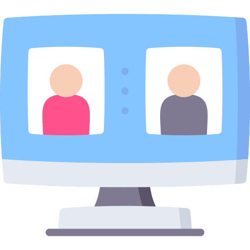 Online game screen gaming monitor icon