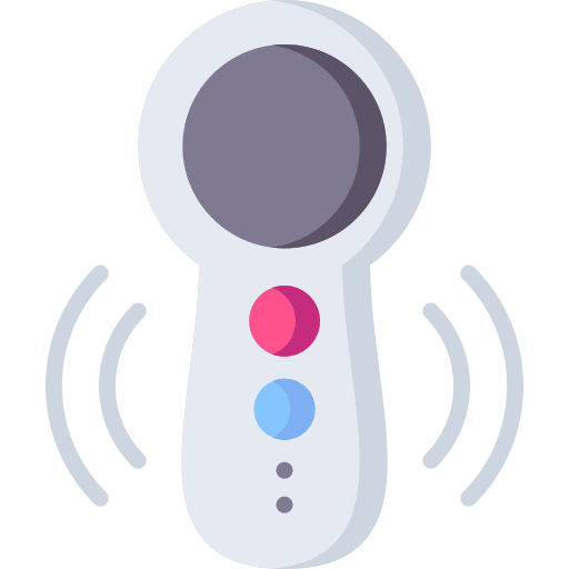Remote control electronics device remote icon