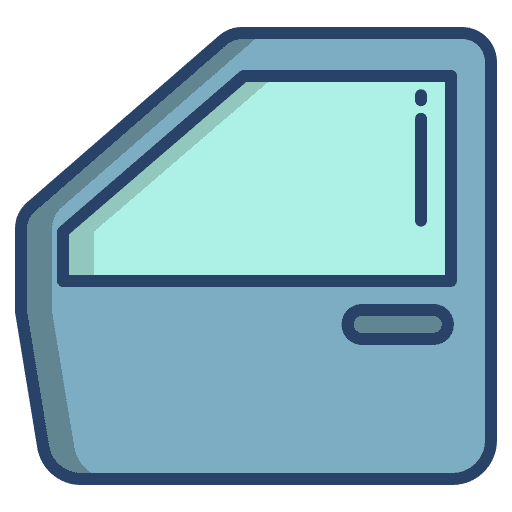 Car door door car door open door icon