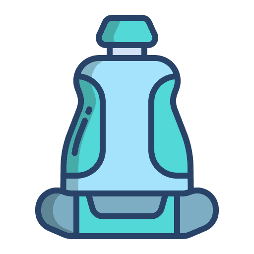 Car seat baby car seat vehicle safety seat icon