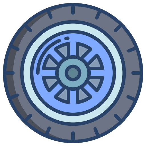 Tire wheel wheels truck icon