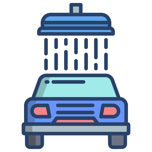 Car wash wash washing car icon