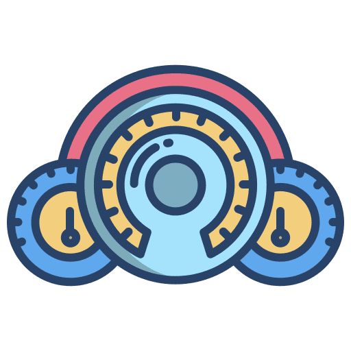 Dashboard service car dashboard icon