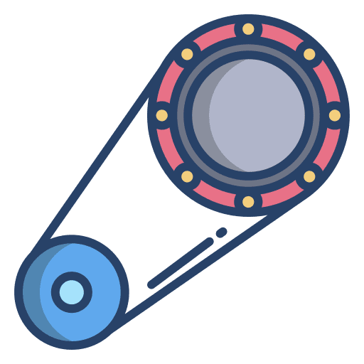 Gear wheel tools and utensils cogwheel icon