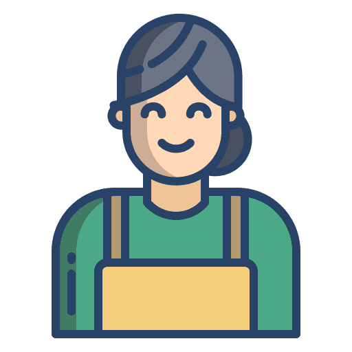 Technician vehicle professions and jobs woman icon