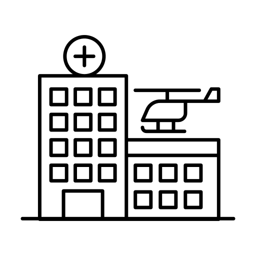 Hospital hospital building buildings hospital icon