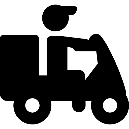 Motorcycle shipping transport motorcycle icon