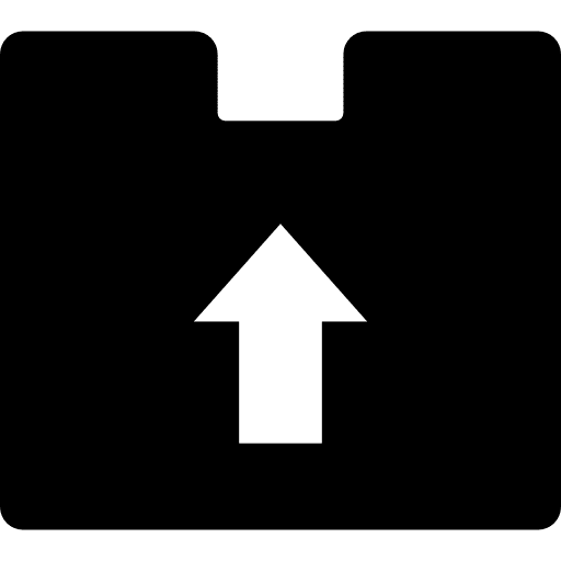 Box delivery shipping package icon