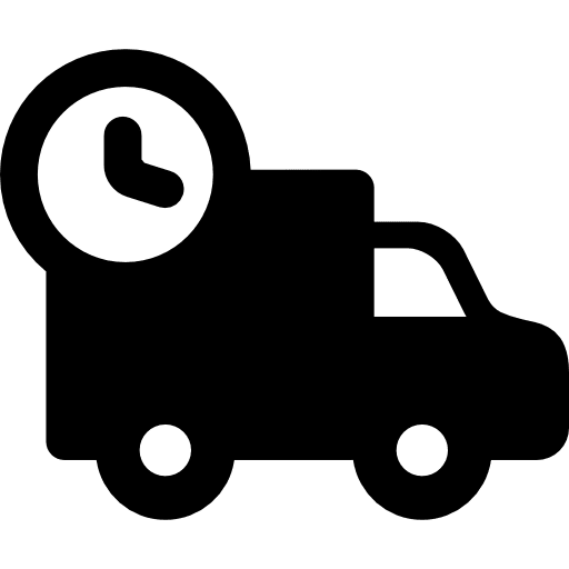 Truck shipping delivery vehicle icon