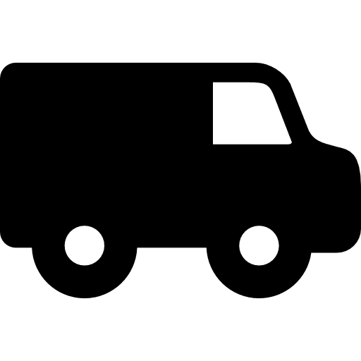 Truck shipping vehicle automobile icon