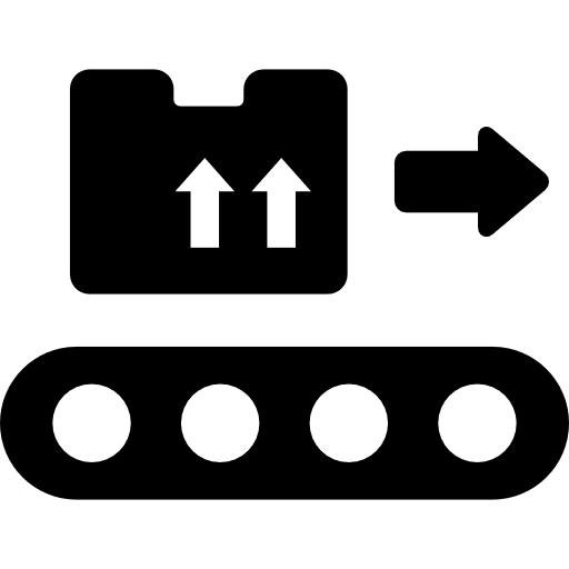 Box up arrow shipping package icon