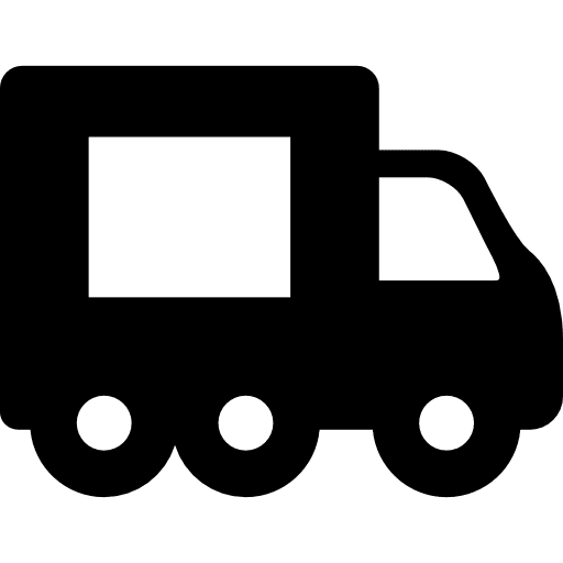 Truck delivery vehicle shippping icon