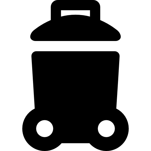 Recycling bin ecological can trash icon