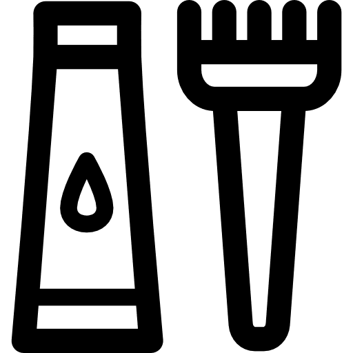 Dye beauty salon dye grooming icon