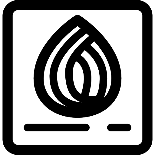 Hair color sample beauty dye tools and utensils icon