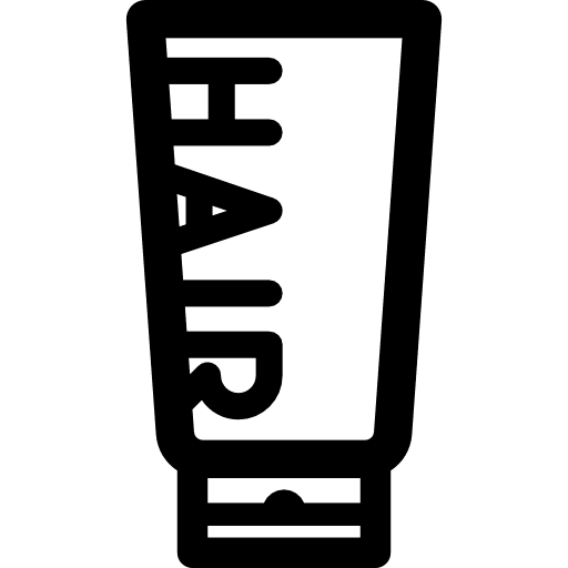 Hair softener grooming tools and utensils beauty salon icon