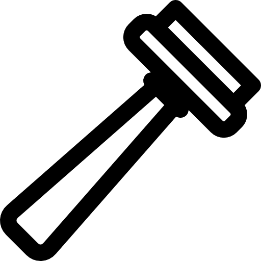 Razor accesory shave tools and utensils icon