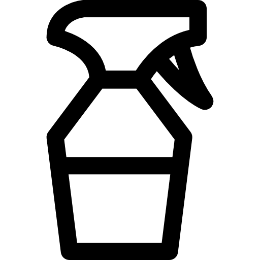 Spray tools and utensils hairdressing grooming icon