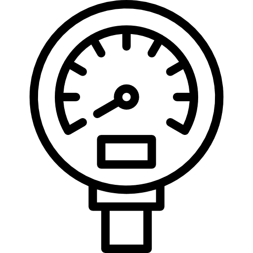 Gauge gauge indicator danger icon