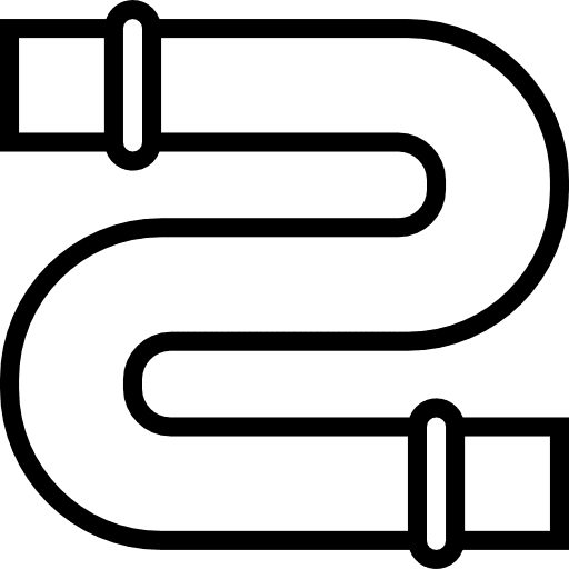 Pipe pipe oil valve natural gas icon