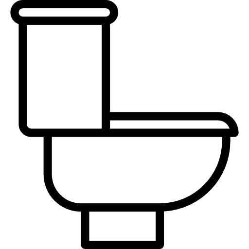 Toilet bathroom private hygiene icon