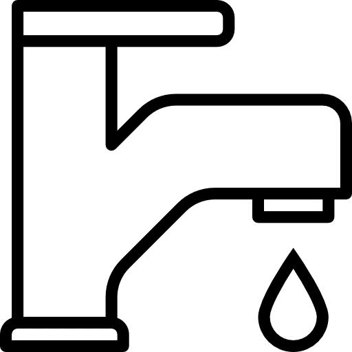 Faucet faucet water furniture and household icon