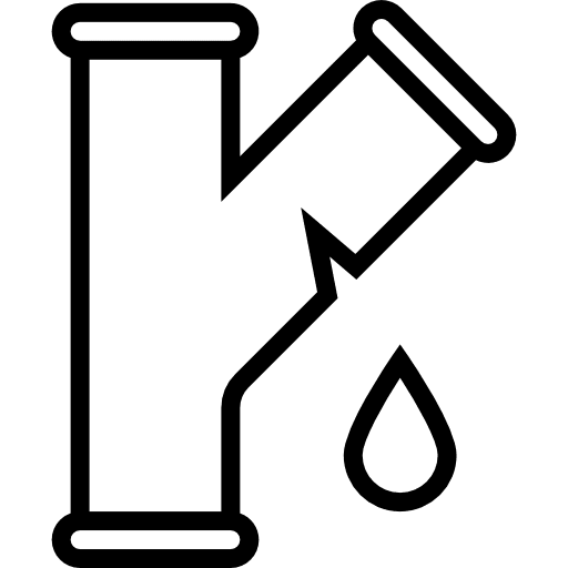 Leak construction and tools home repair plumbering icon