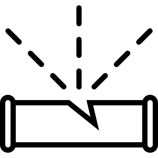 Leak plumbering construction construction and tools icon