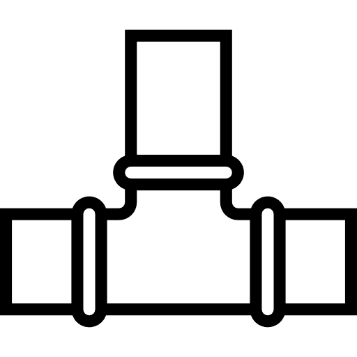 Pipe industry buildings oil icon