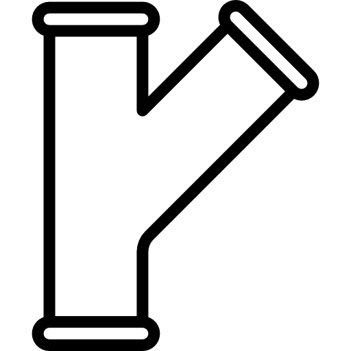 Pipe industry construction and tools industrial icon