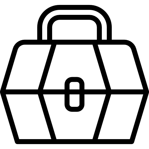 Toolbox repair tool toolbox construction and tools icon