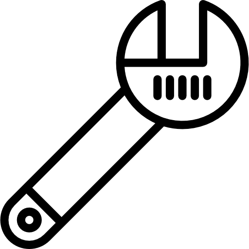 Wrench screwdriver tools improvement icon
