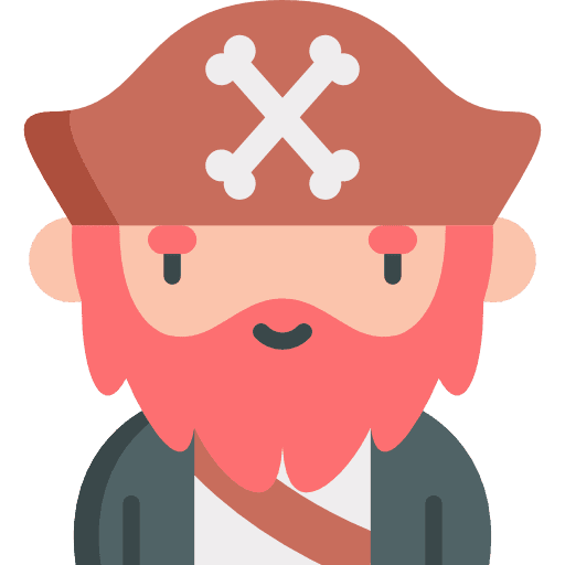 Beard patch people user icon