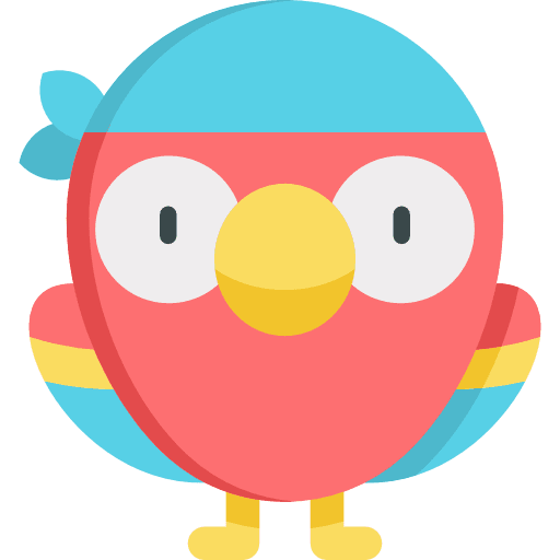Macaw animals pet bird icon