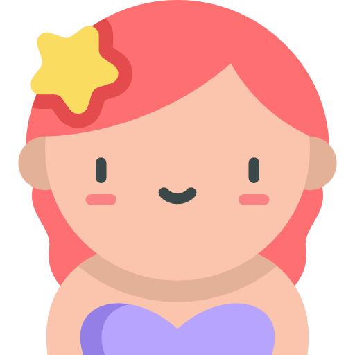 Mermaid user fantasy fairy tale icon