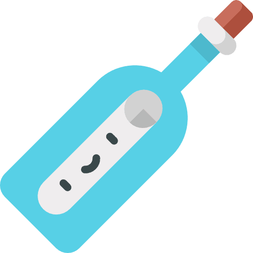 Message in a bottle message in a bottle piracy miscellaneous icon