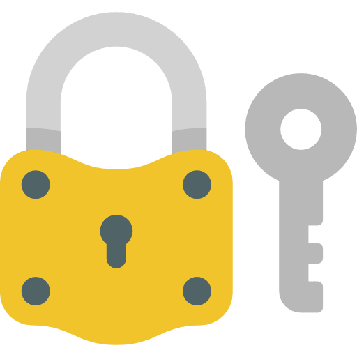 Padlock security padlock lock icon