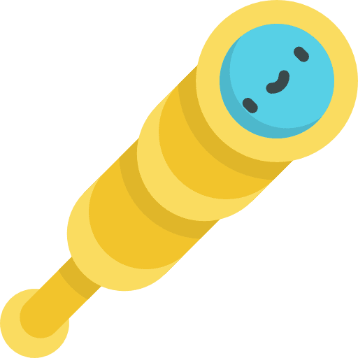 Spyglass miscellaneous sailing nautic icon