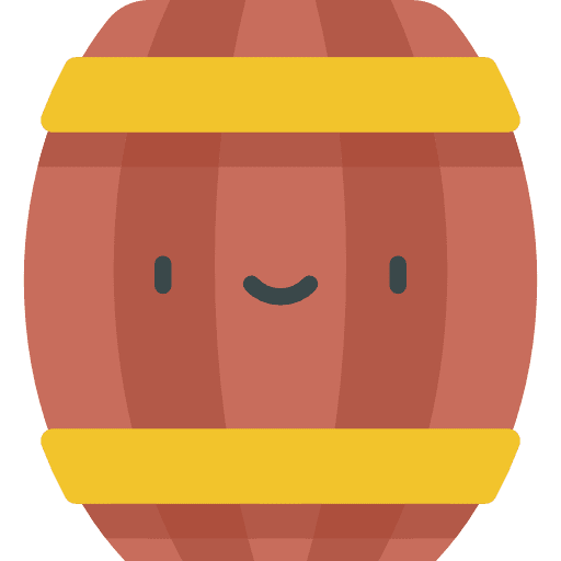 Barrel barrel beer bar icon
