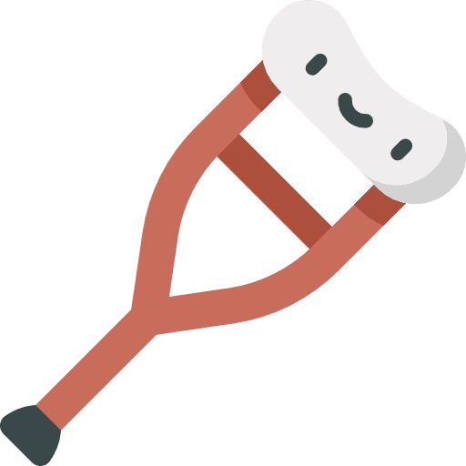 Crutch crutches crutch health icon