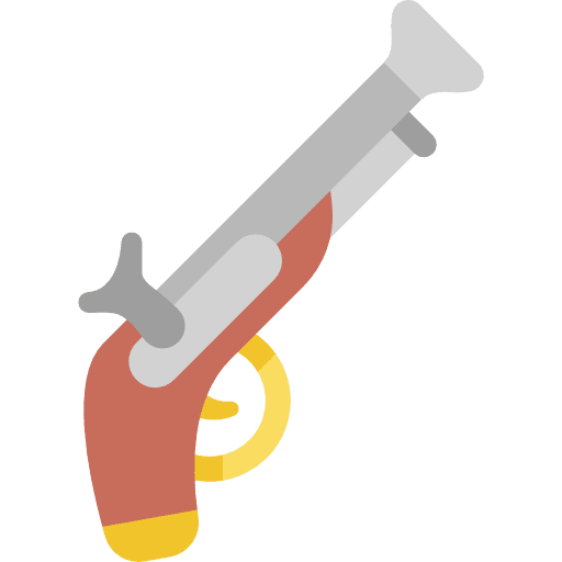 Gun guns western pistol icon