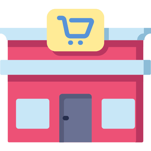 Store shopping commerce and shopping commerce icon