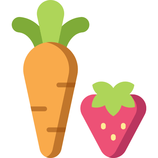 Vegetable healthy food food and restaurant fruit icon