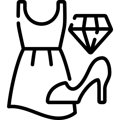 Fashion clothes fashion jewelry icon