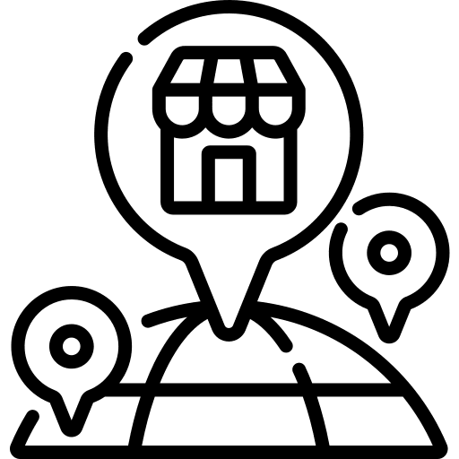 Franchise retail commerce commerce and shopping icon