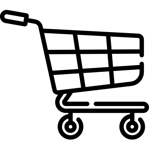 Shopping cart shopping store retail cart icon