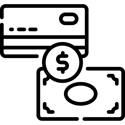 Payment credit card coin commerce and shopping icon